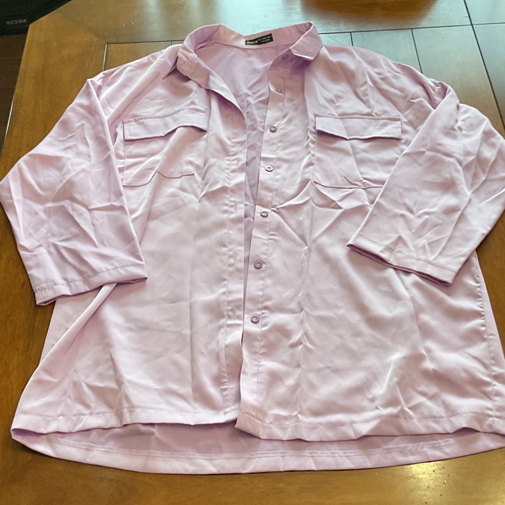 SHEIN Silk Lavender Set
